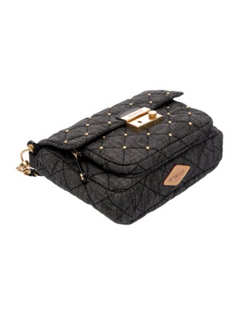 MZ Wallace Denim Messenger Bag
