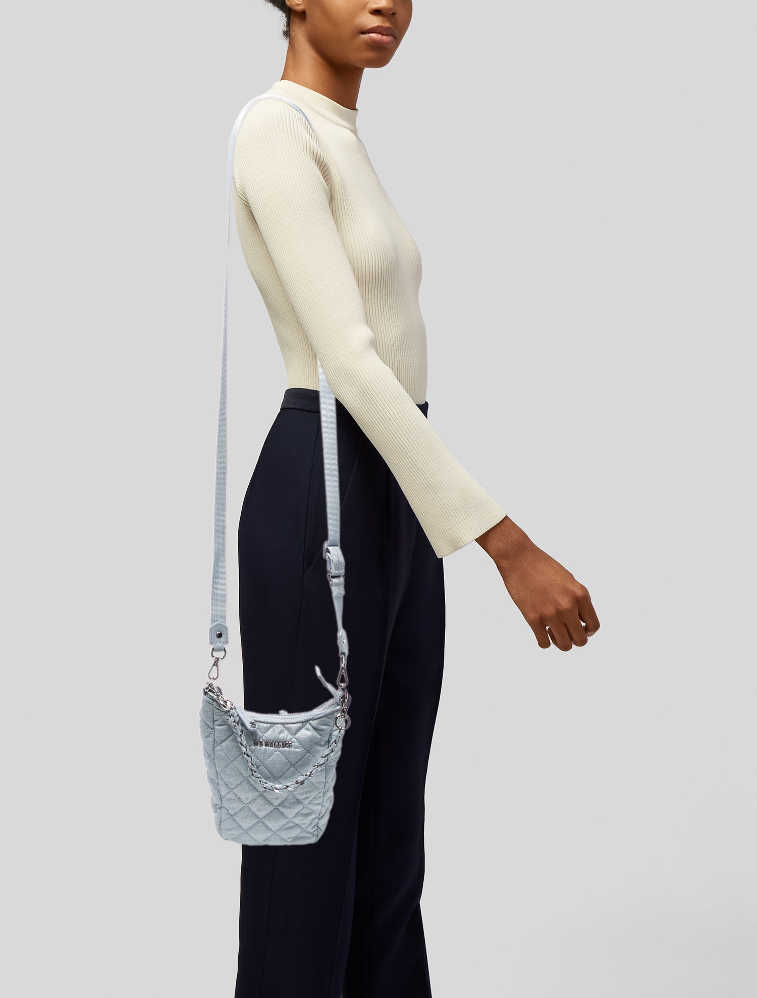 MZ Wallace Nylon Top Handle Bag