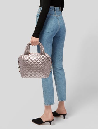 MZ Wallace Quilted Top Handle Bag