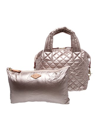 MZ Wallace Quilted Top Handle Bag