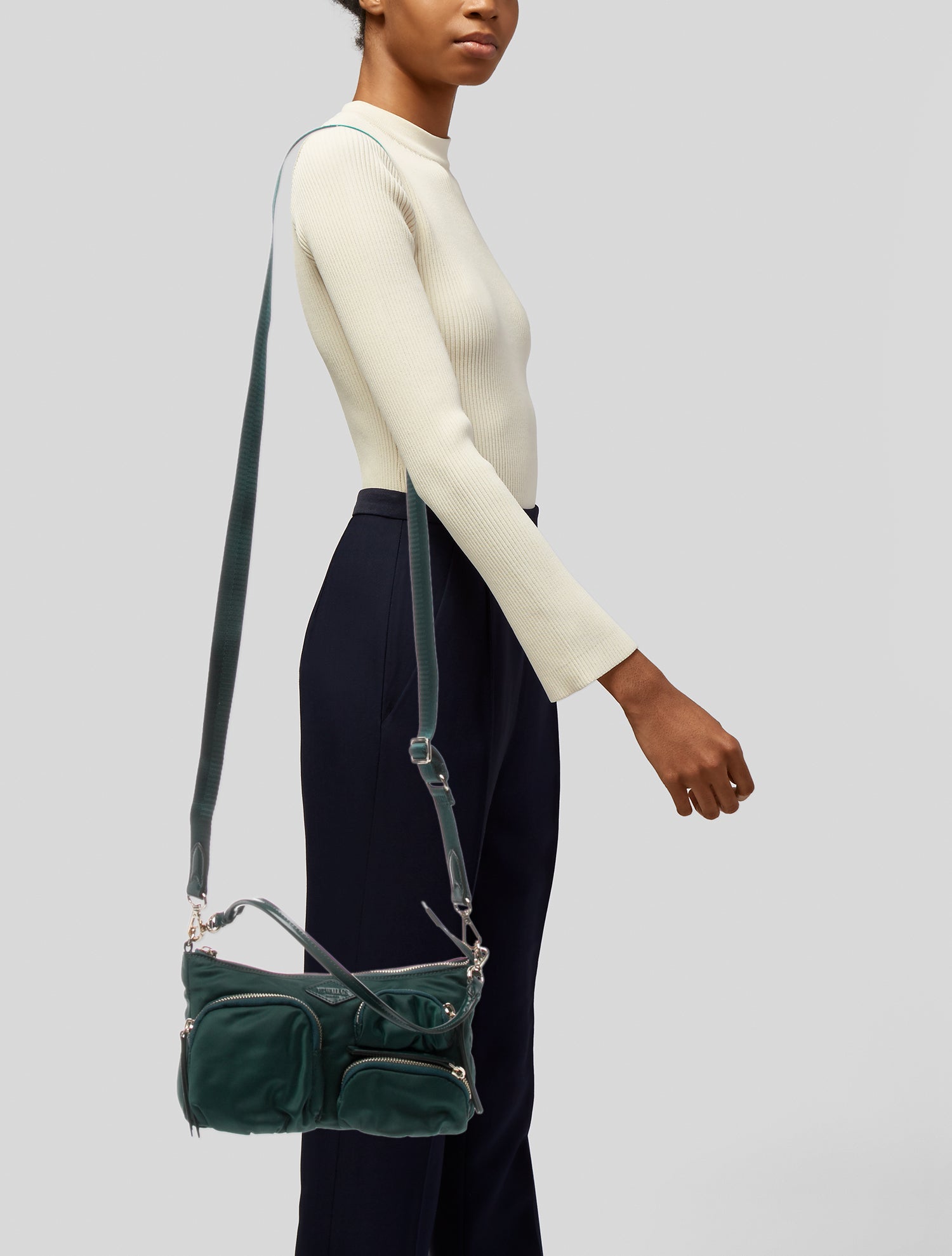 MZ Wallace Nylon Top Handle Bag