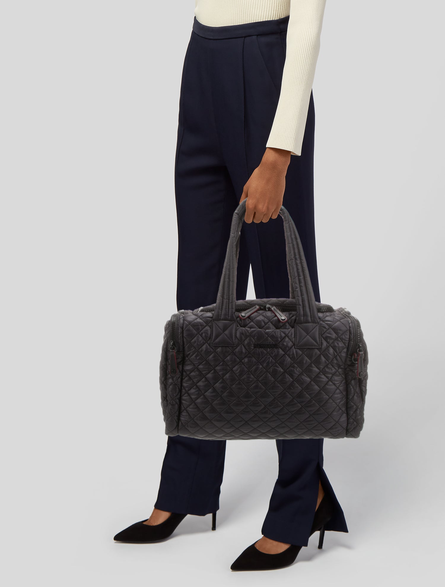 MZ Wallace Quilted Weekender Bag