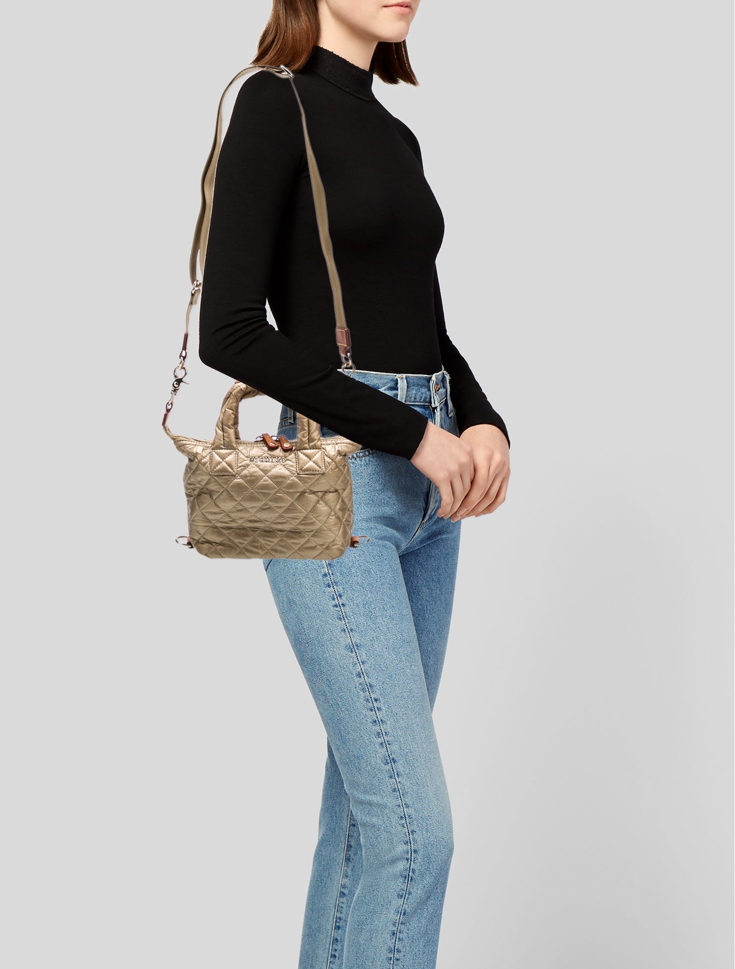 MZ Wallace Nylon Top Handle Bag