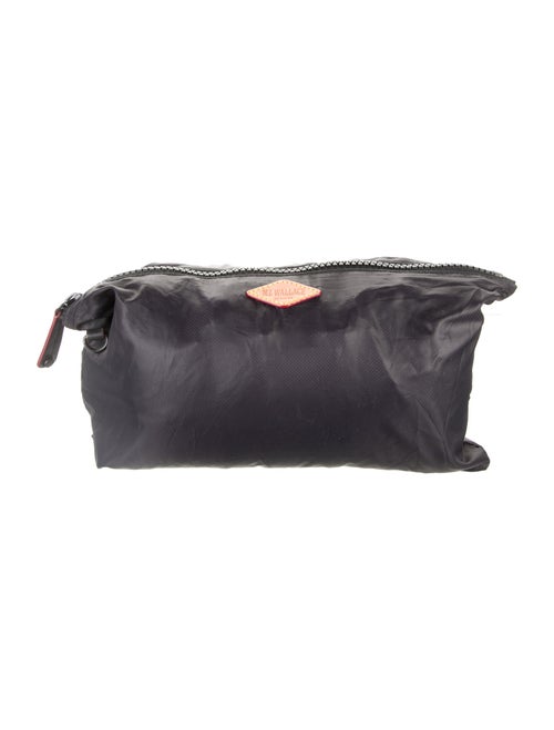 MZ Wallace Embroidered Logo Cosmetic Bag