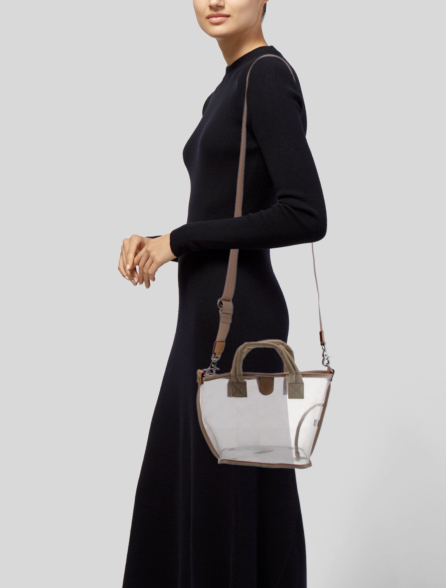 MZ Wallace PVC Top Handle Bag