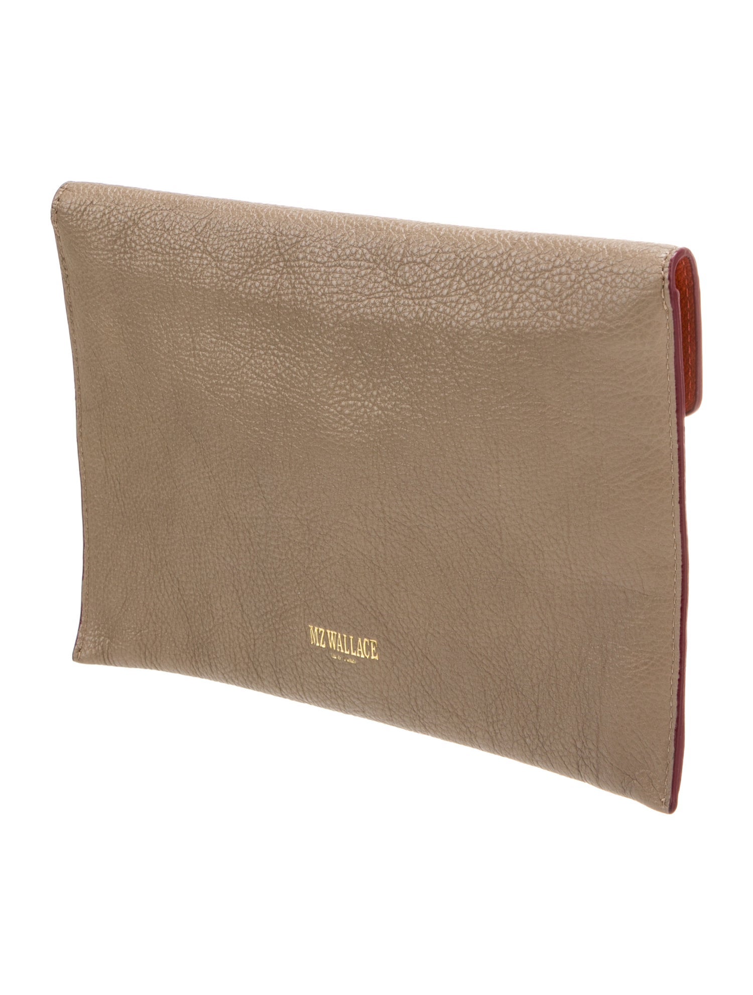 MZ Wallace Leather Clutch