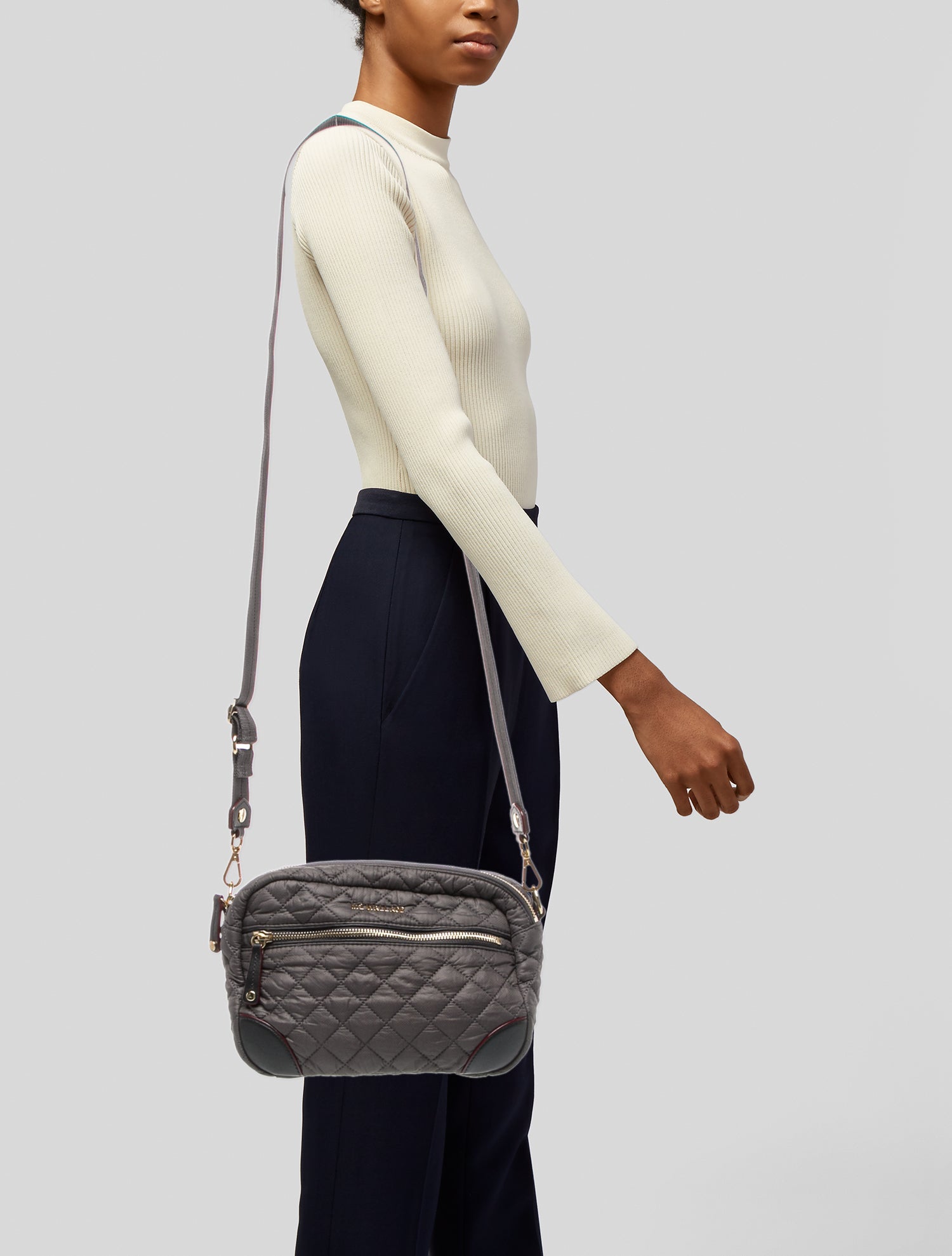 MZ Wallace Quilted Crossbody Bag