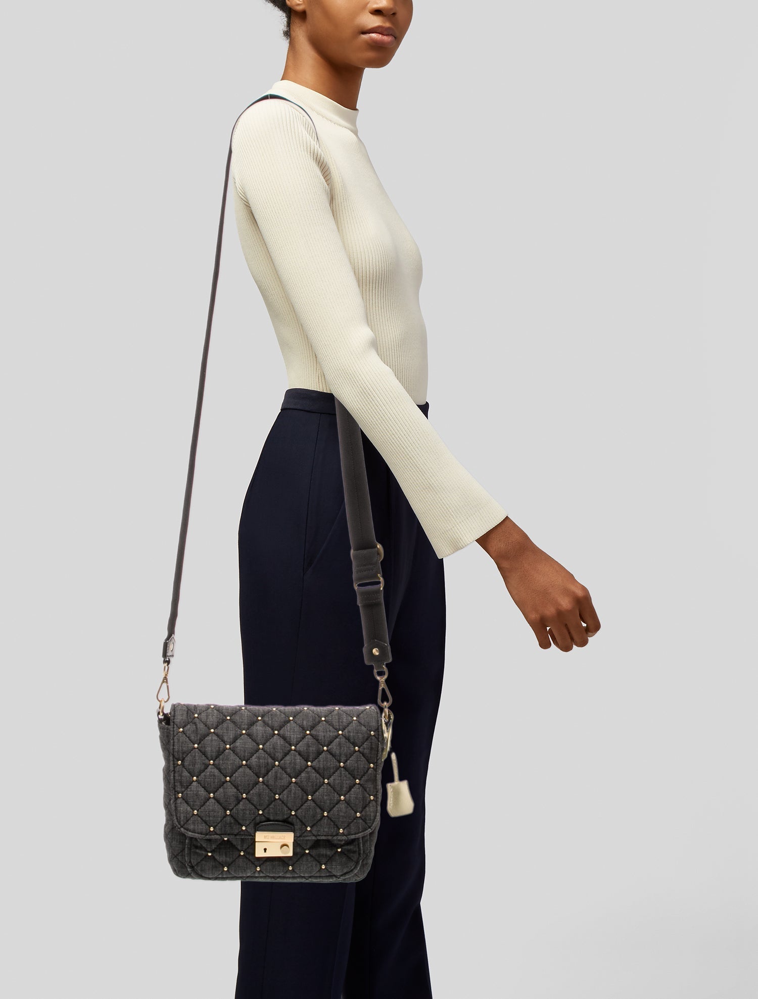 MZ Wallace Denim Shoulder Bag