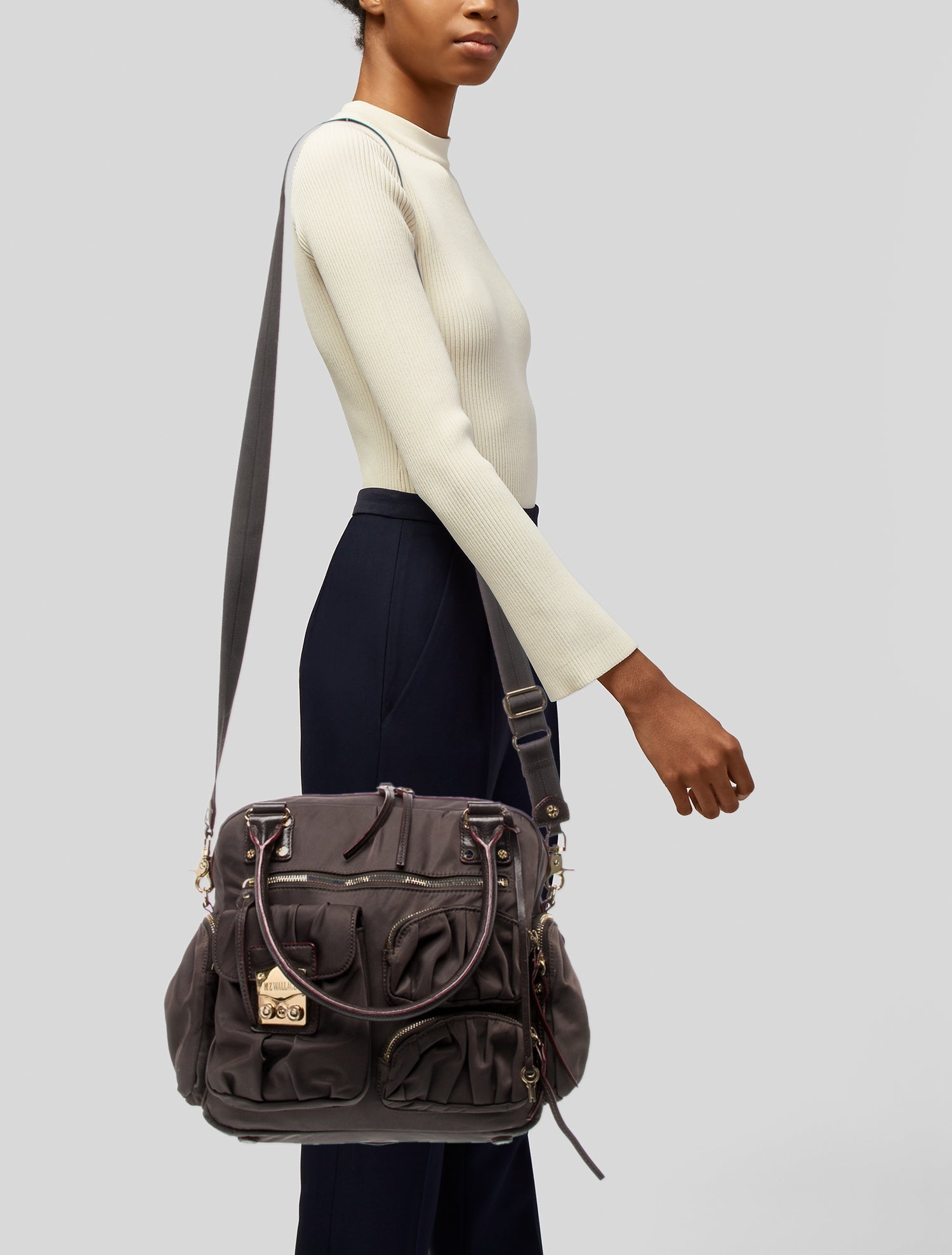 MZ Wallace Nylon Top Handle Bag