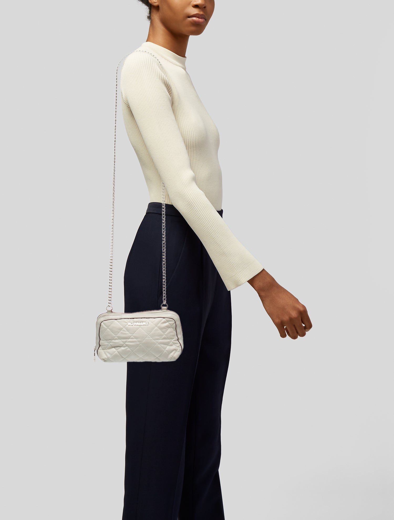 MZ Wallace Nylon Clutch