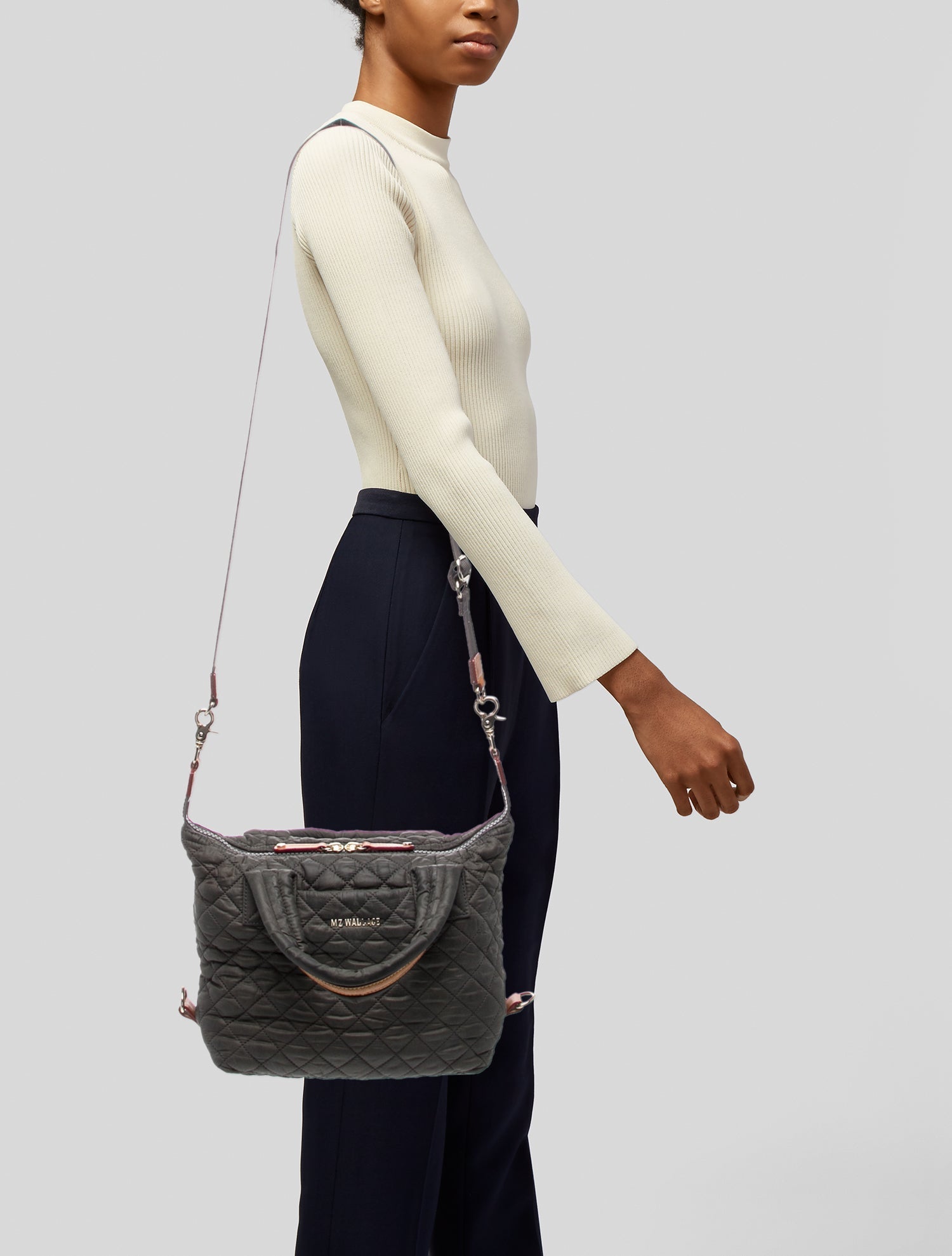 MZ Wallace Nylon Top Handle Bag