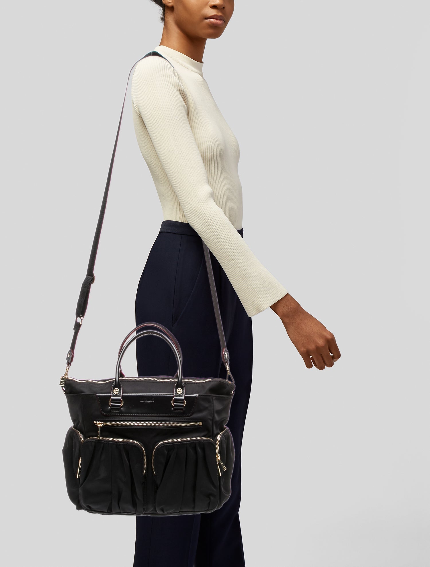 MZ Wallace Nylon Top Handle Bag