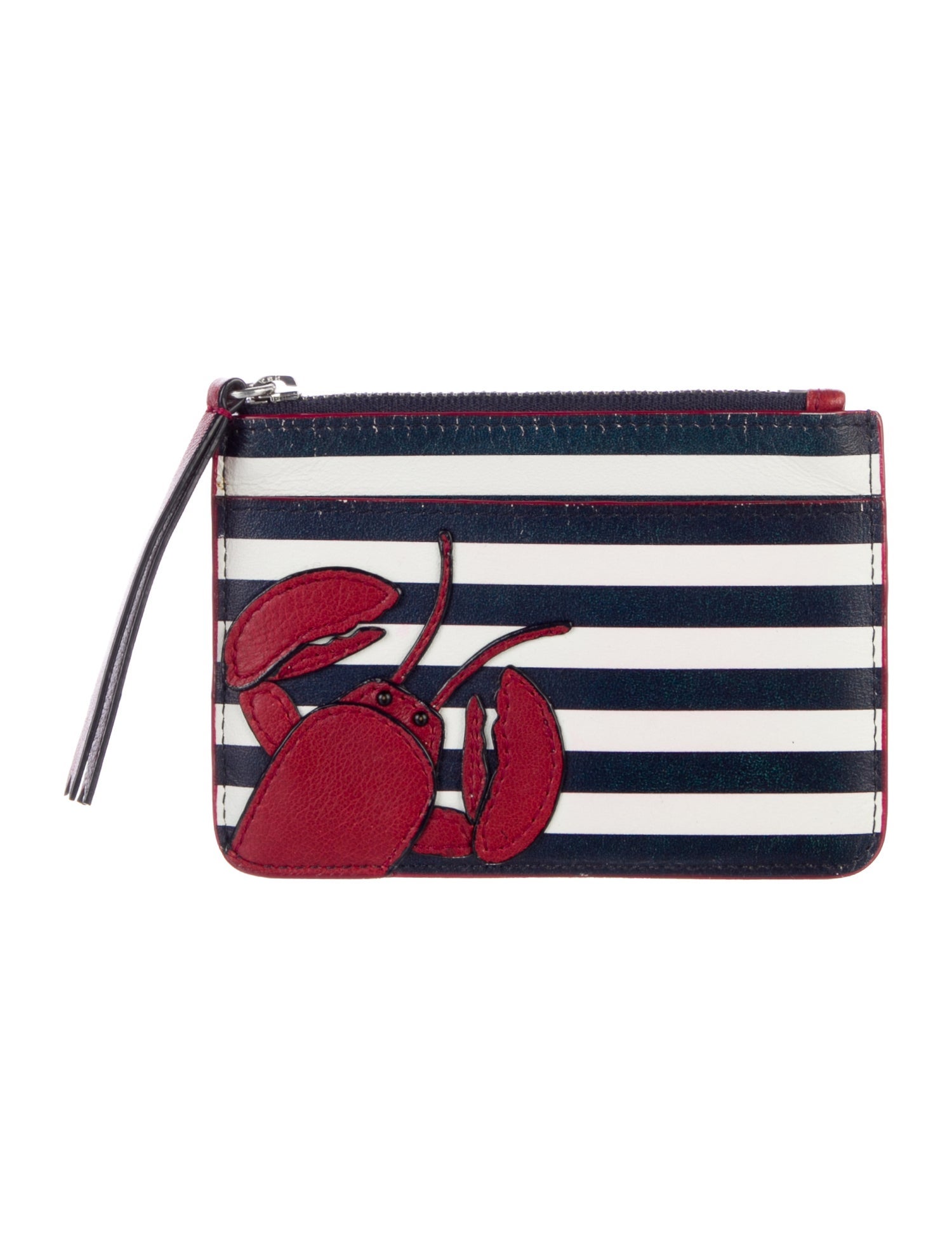 MZ Wallace Leather Striped Wallet