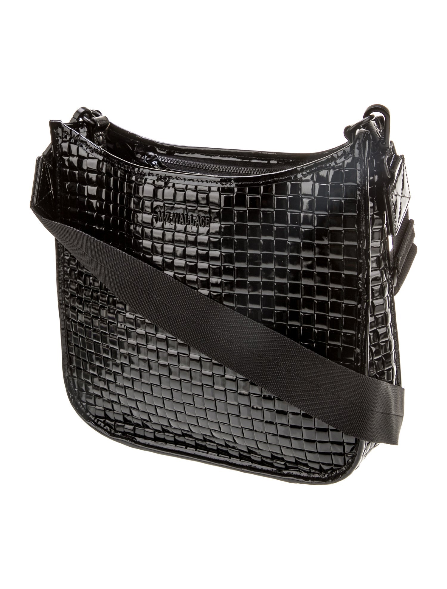 MZ Wallace Patent Leather Shoulder Bag