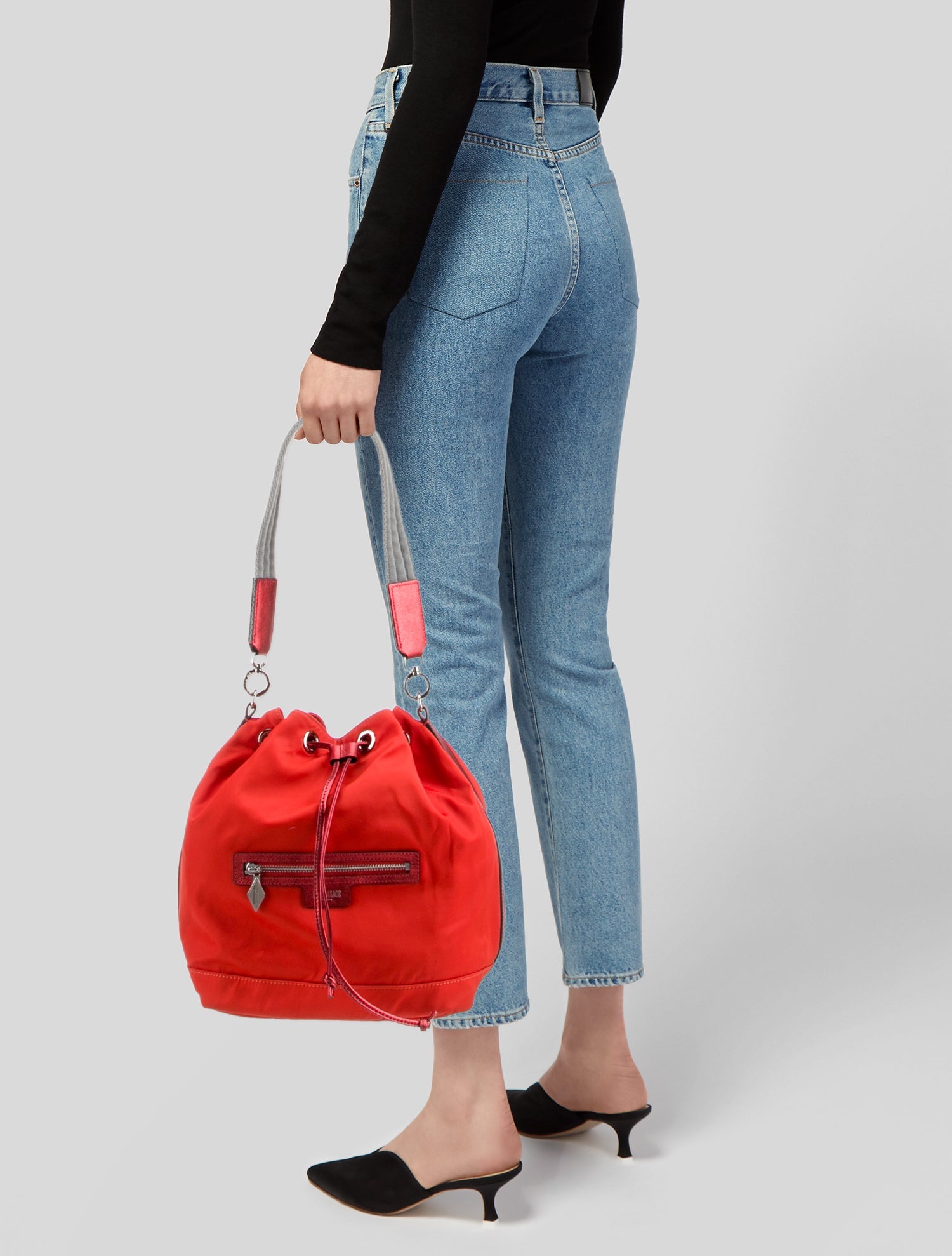 MZ Wallace Nylon Bucket Bag