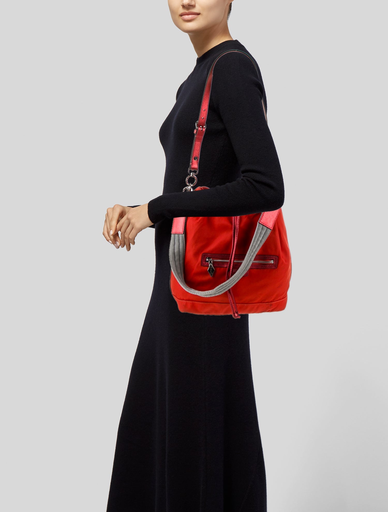 MZ Wallace Nylon Bucket Bag