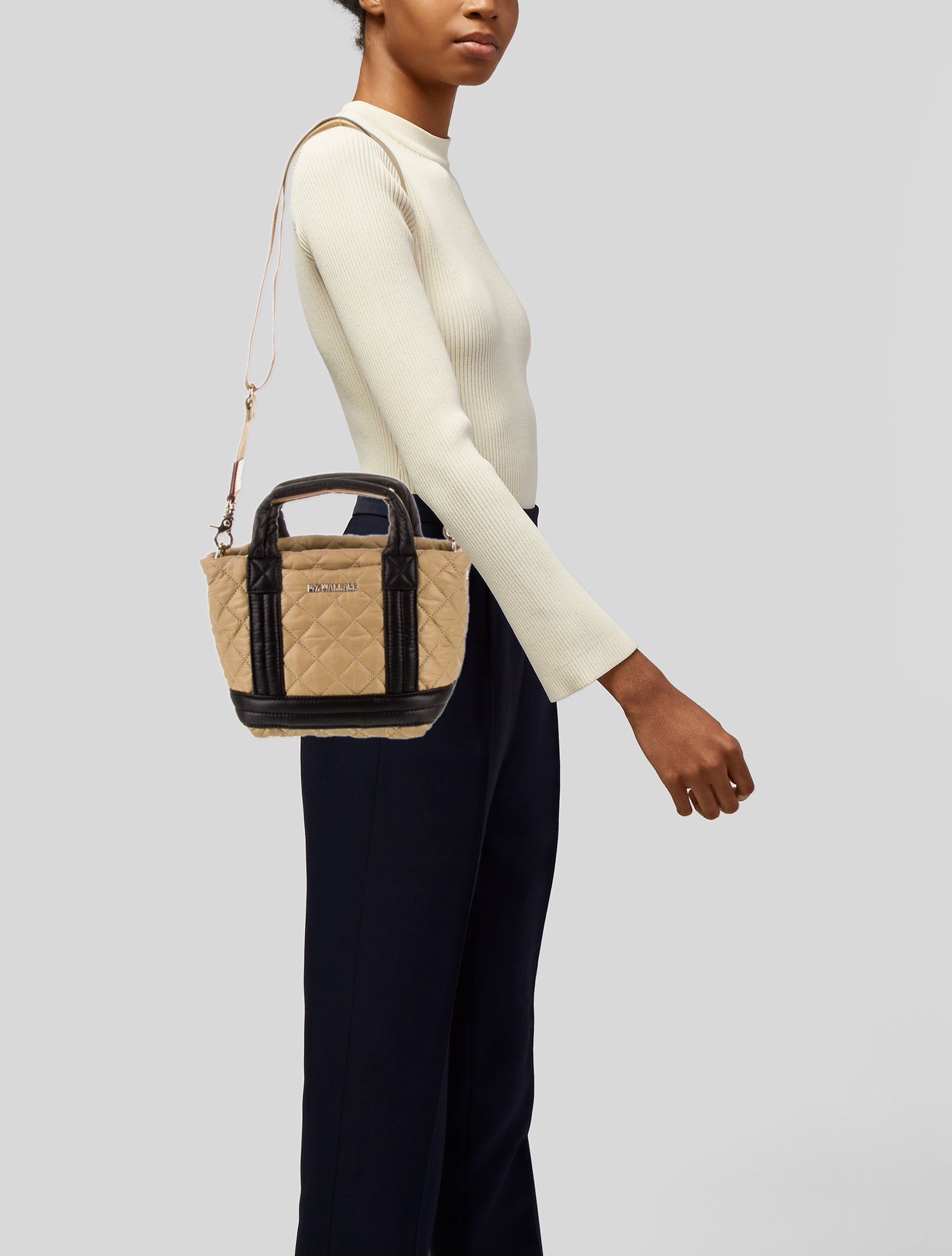 MZ Wallace Nylon Top Handle Bag