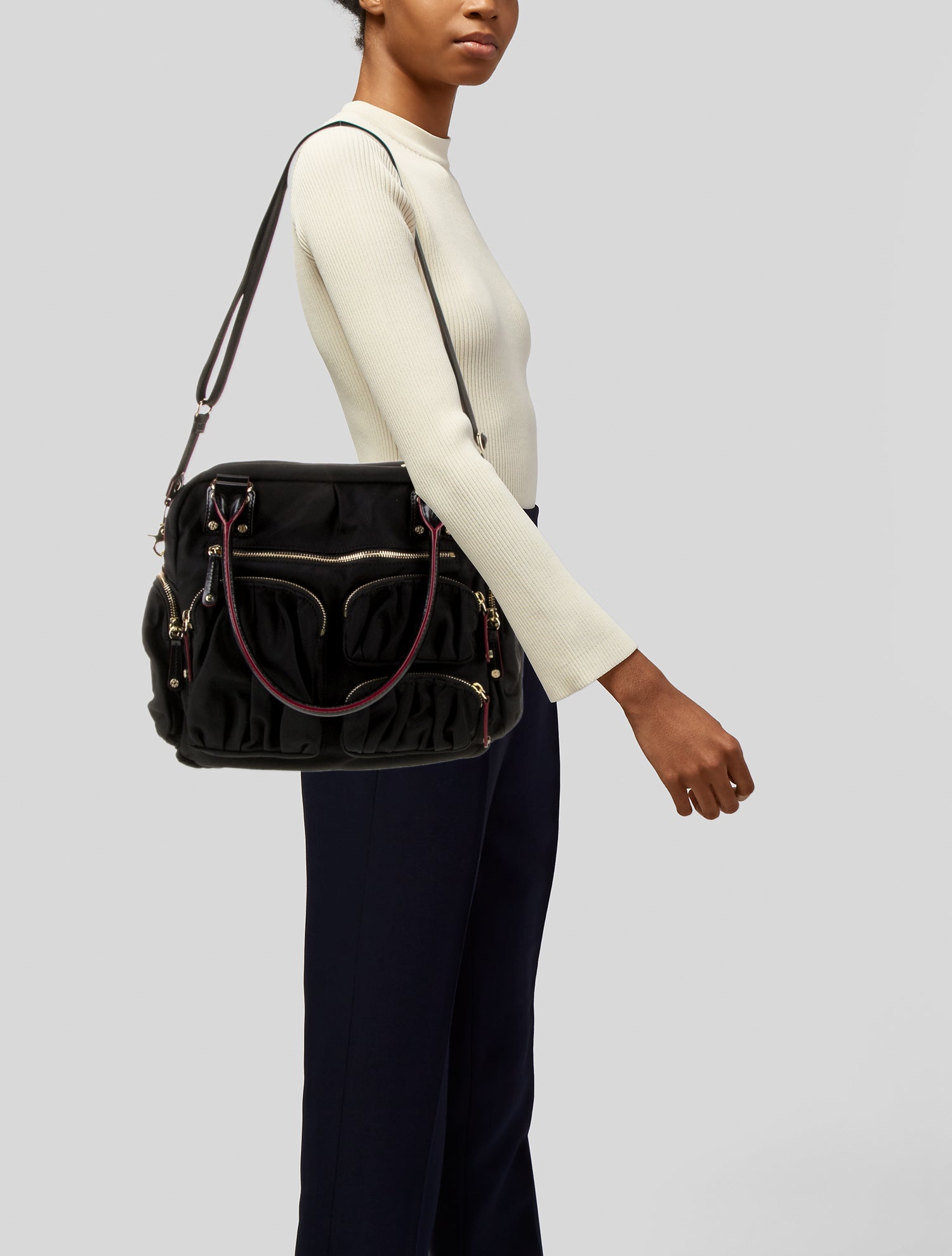 MZ Wallace Nylon Top Handle Bag