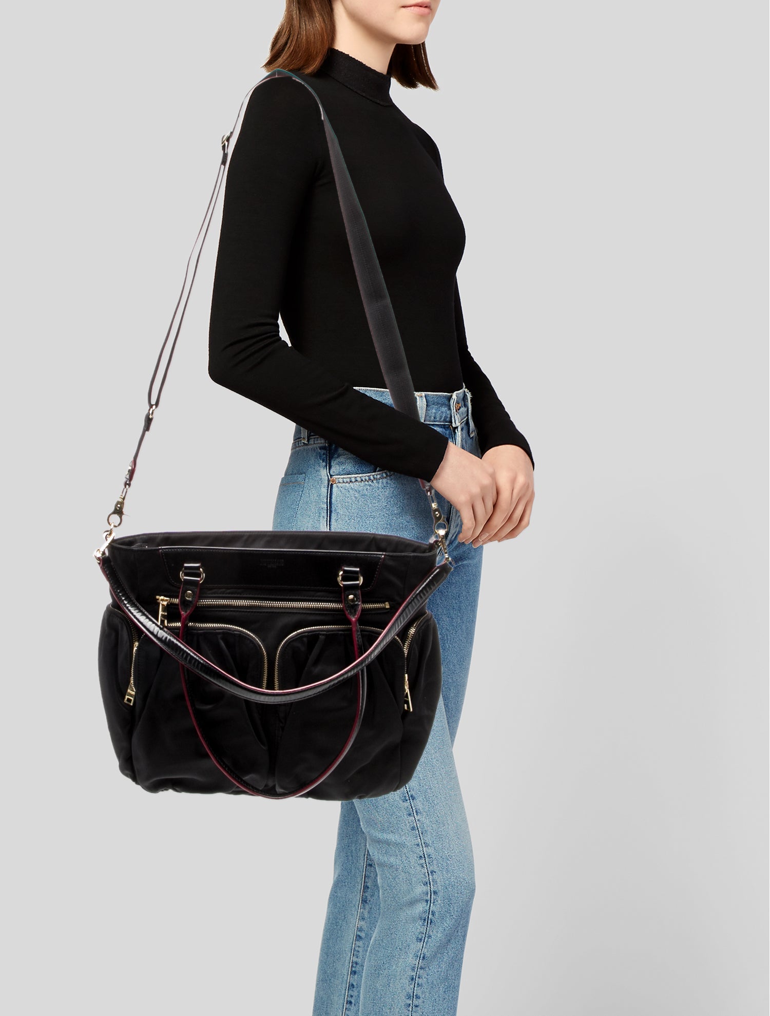 MZ Wallace Nylon Top Handle Bag