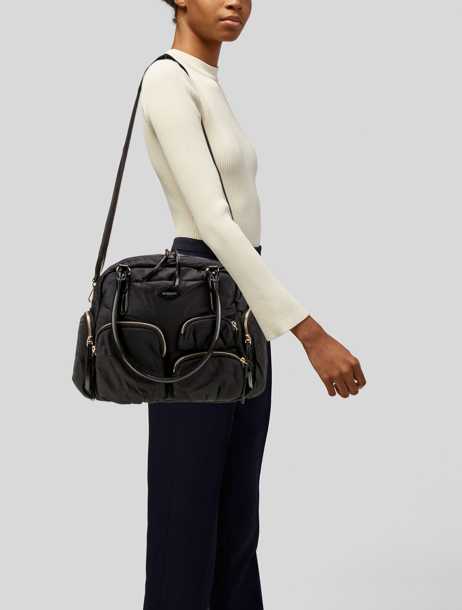 MZ Wallace Nylon Top Handle Bag