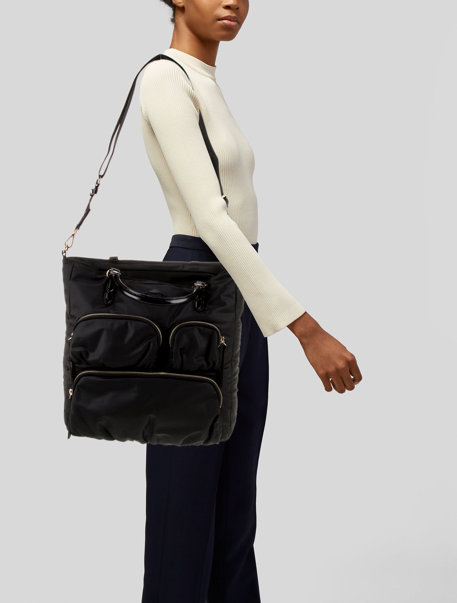 MZ Wallace Nylon Top Handle Bag