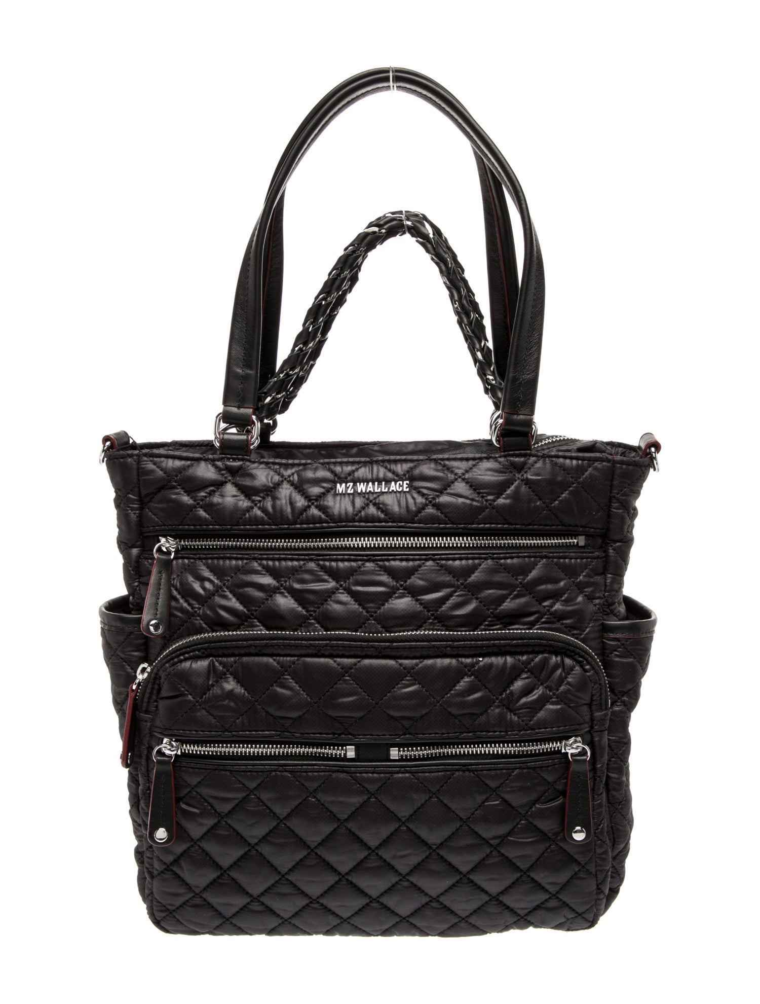 MZ Wallace Patent Leather Tote Bag - Black Totes, Handbags