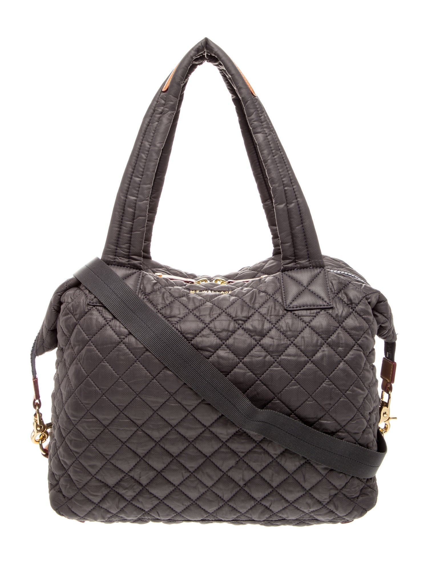 バッグ Us Customized M-65 Quilted Messenger Bag MZ Wallace Quilted Messenger Bag - Grey Totes, Handbags