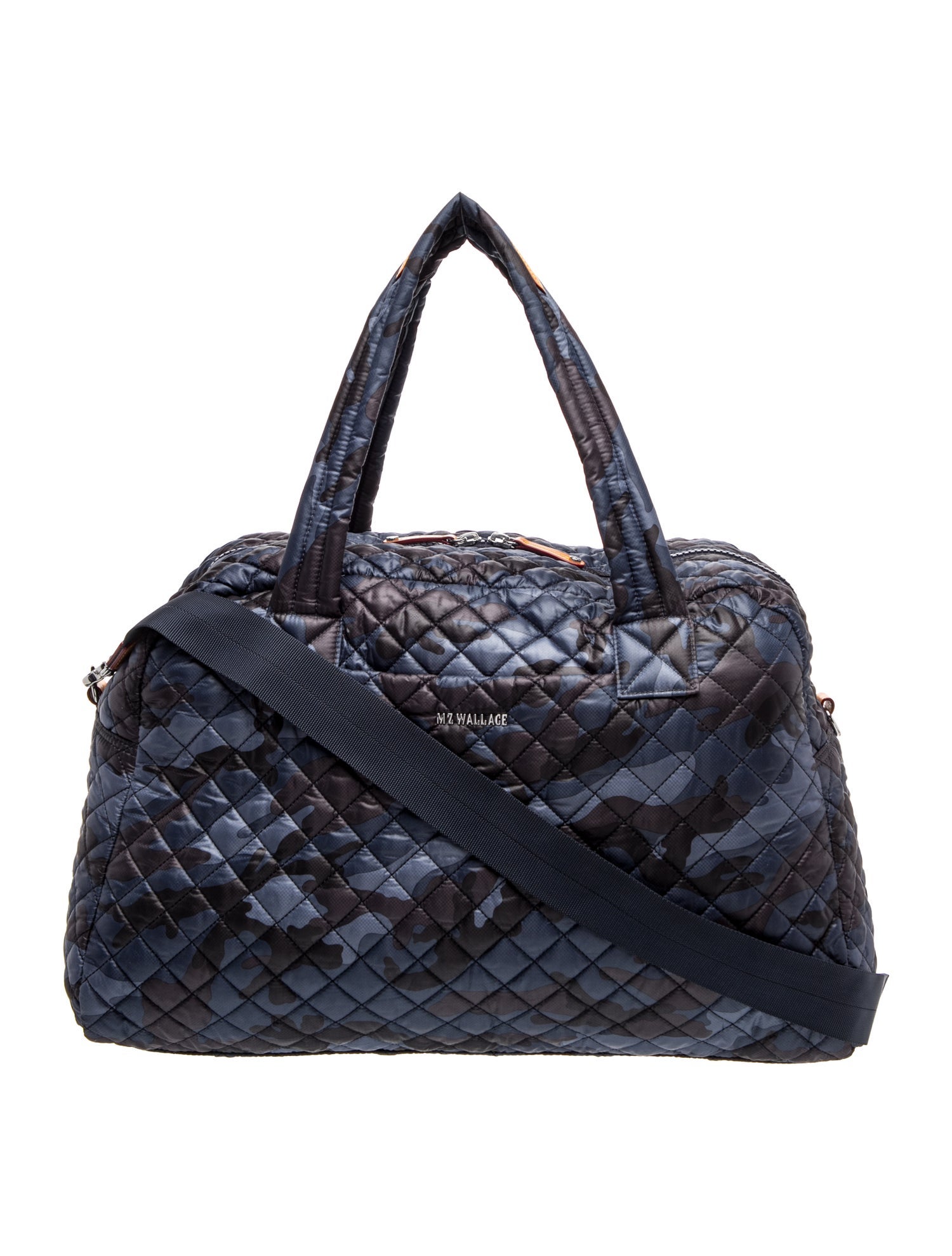 MZ Wallace Nylon Shoulder Bag - Blue Luggage and Travel, Handbags