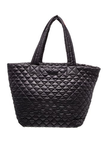 Pre-owned Mz Wallace Nylon Tote In Black