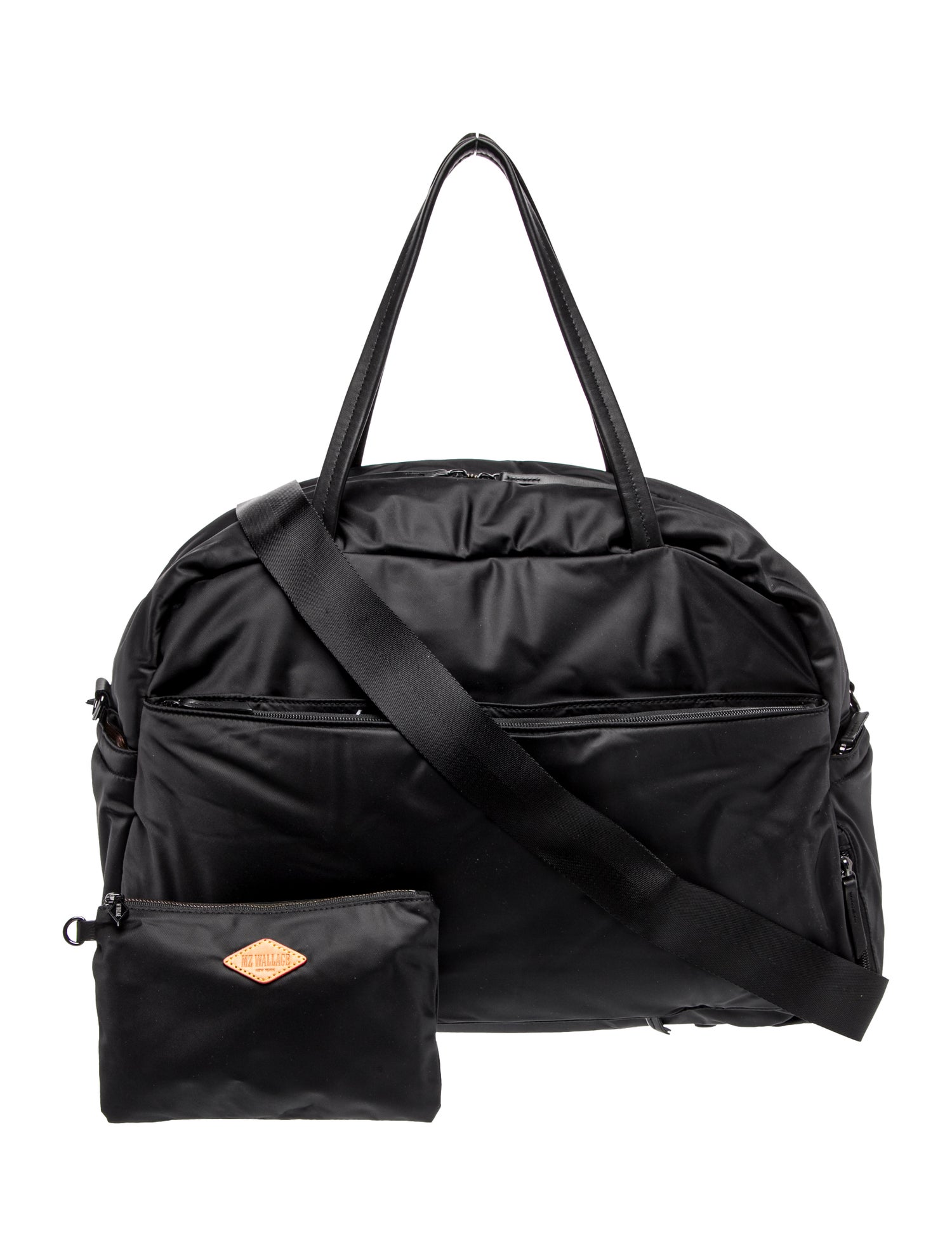 MZ Wallace Nylon Weekender Bag - Black Luggage and Travel