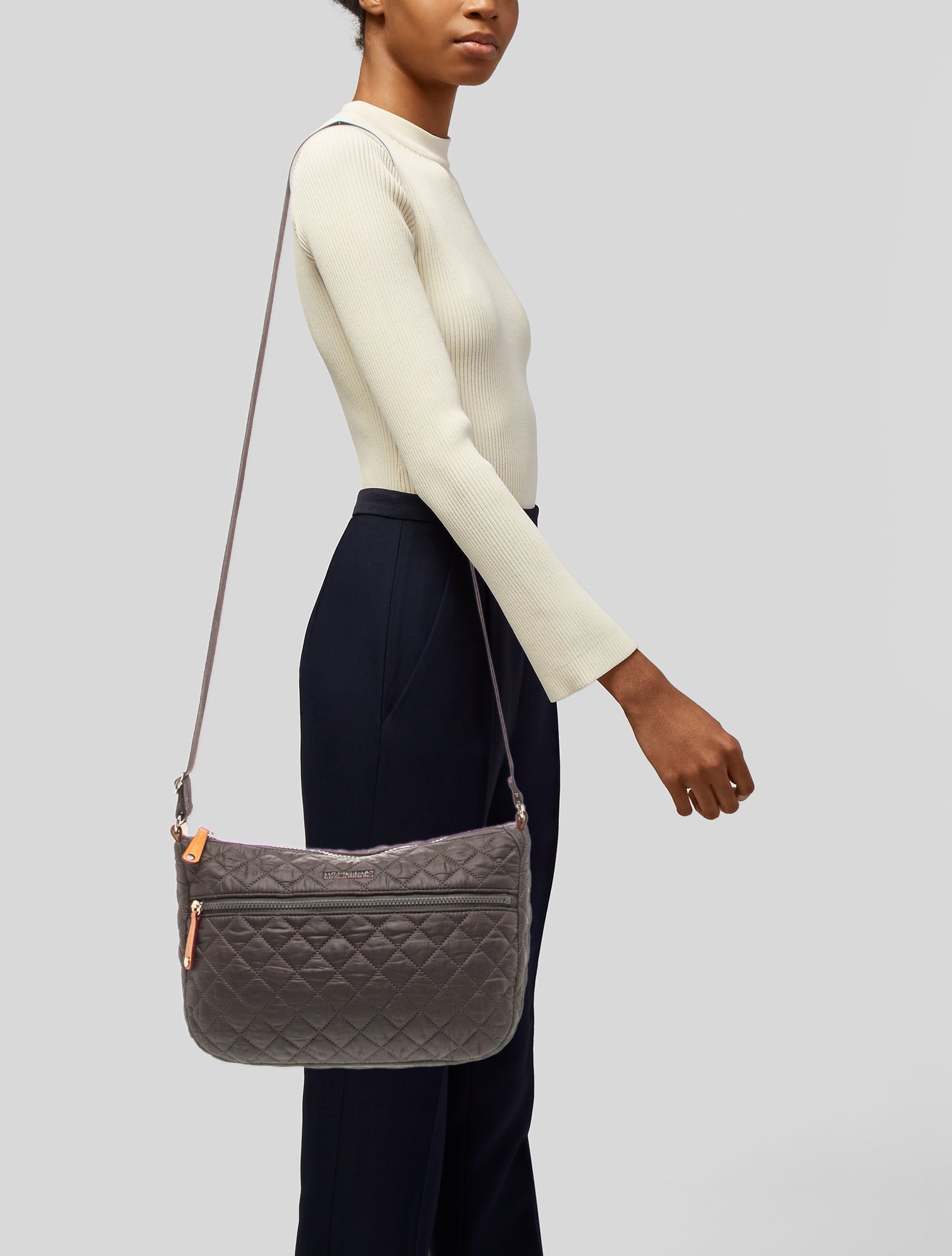 MZ Wallace Frankie Travel Bedford Bag - Black Shoulder Bags