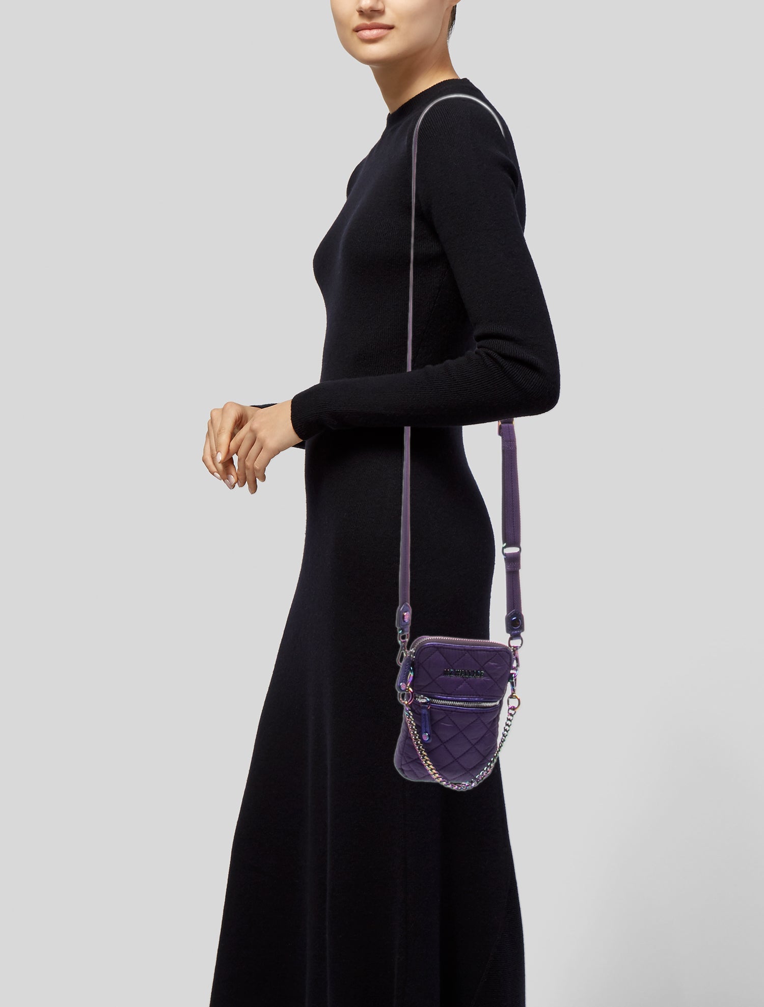 MZ Wallace Nylon Crossbody Bag - Neutrals Crossbody Bags, Handbags
