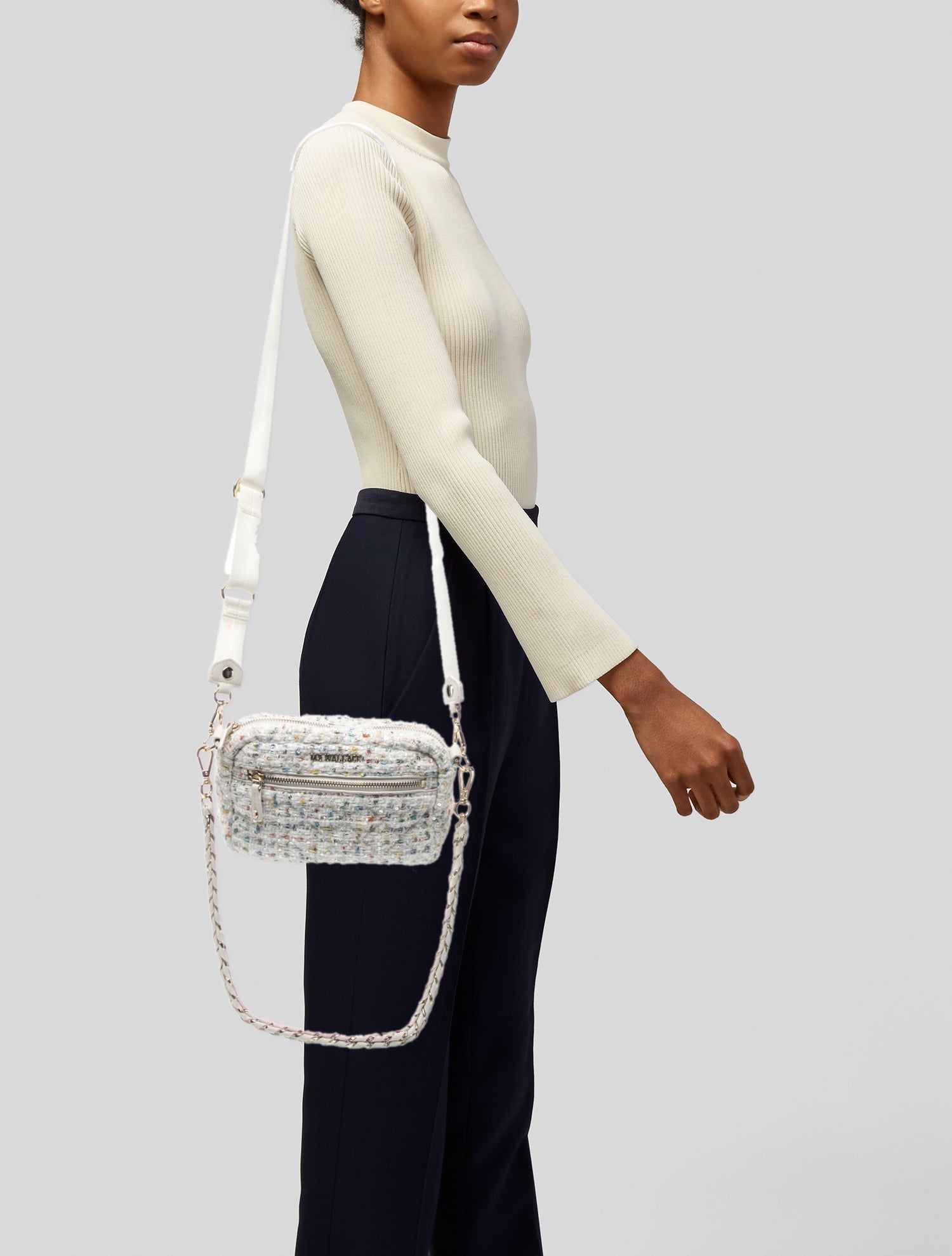 MZ Wallace Nylon Shoulder Bag - Black Shoulder Bags, Handbags