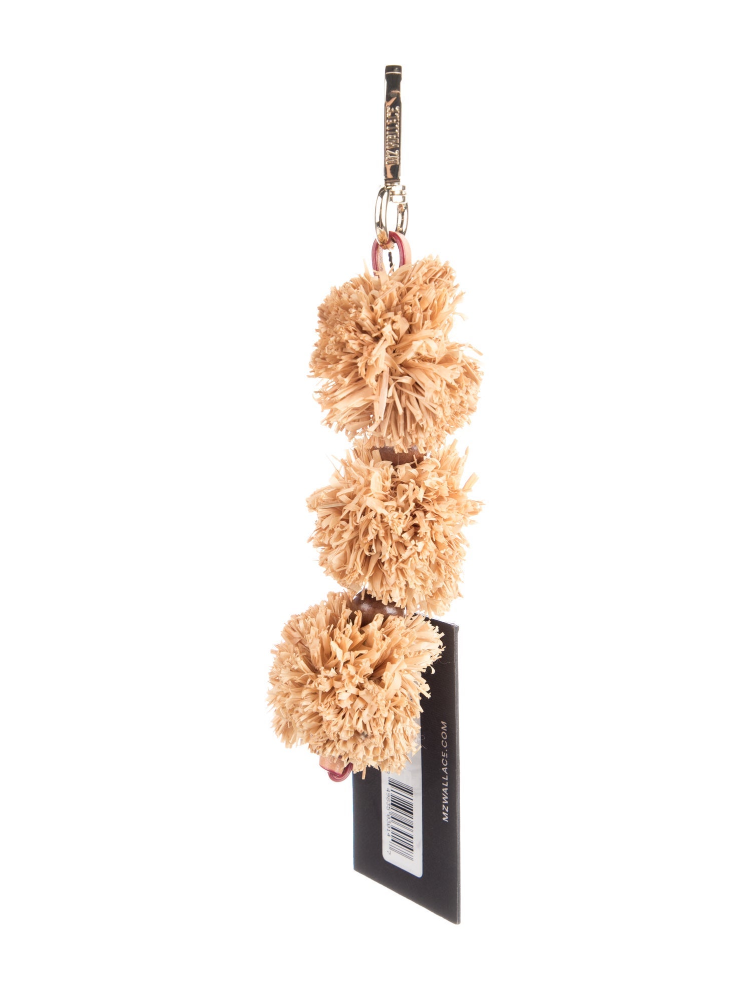 MZ Wallace Raffia Charm Accessory w/Tags