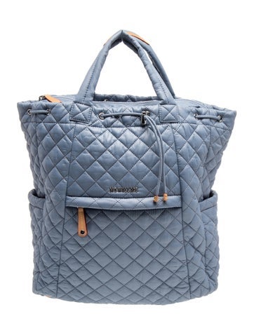 Pre-owned Mz Wallace Nylon Backpack W/ Tags In Blue