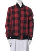 NSF Plaid Print Bomber Jacket