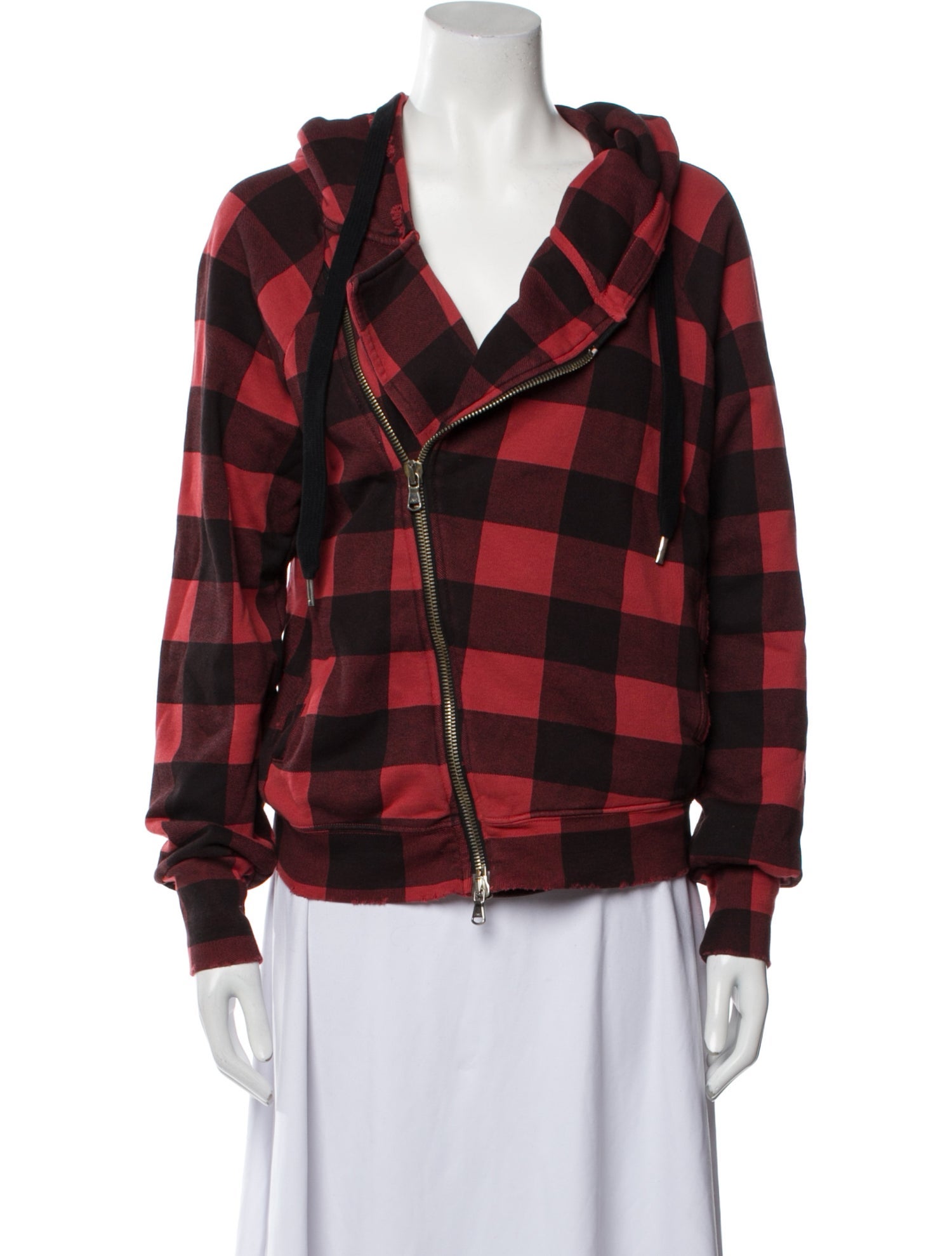 NSF Plaid Print Blazer