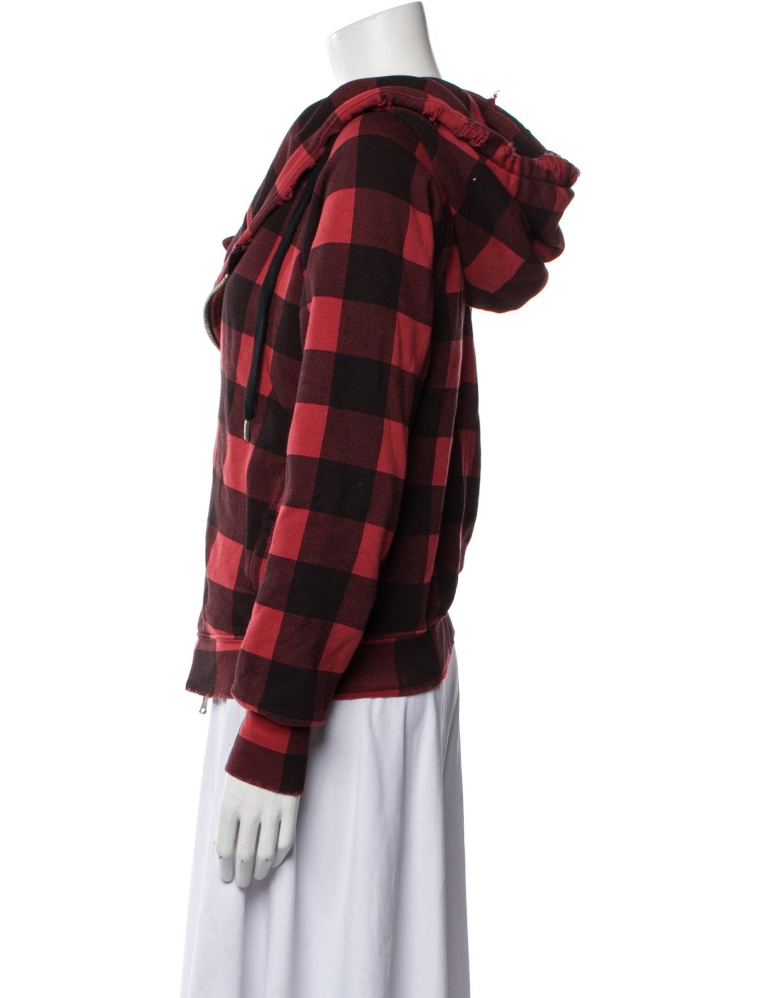 NSF Plaid Print Blazer