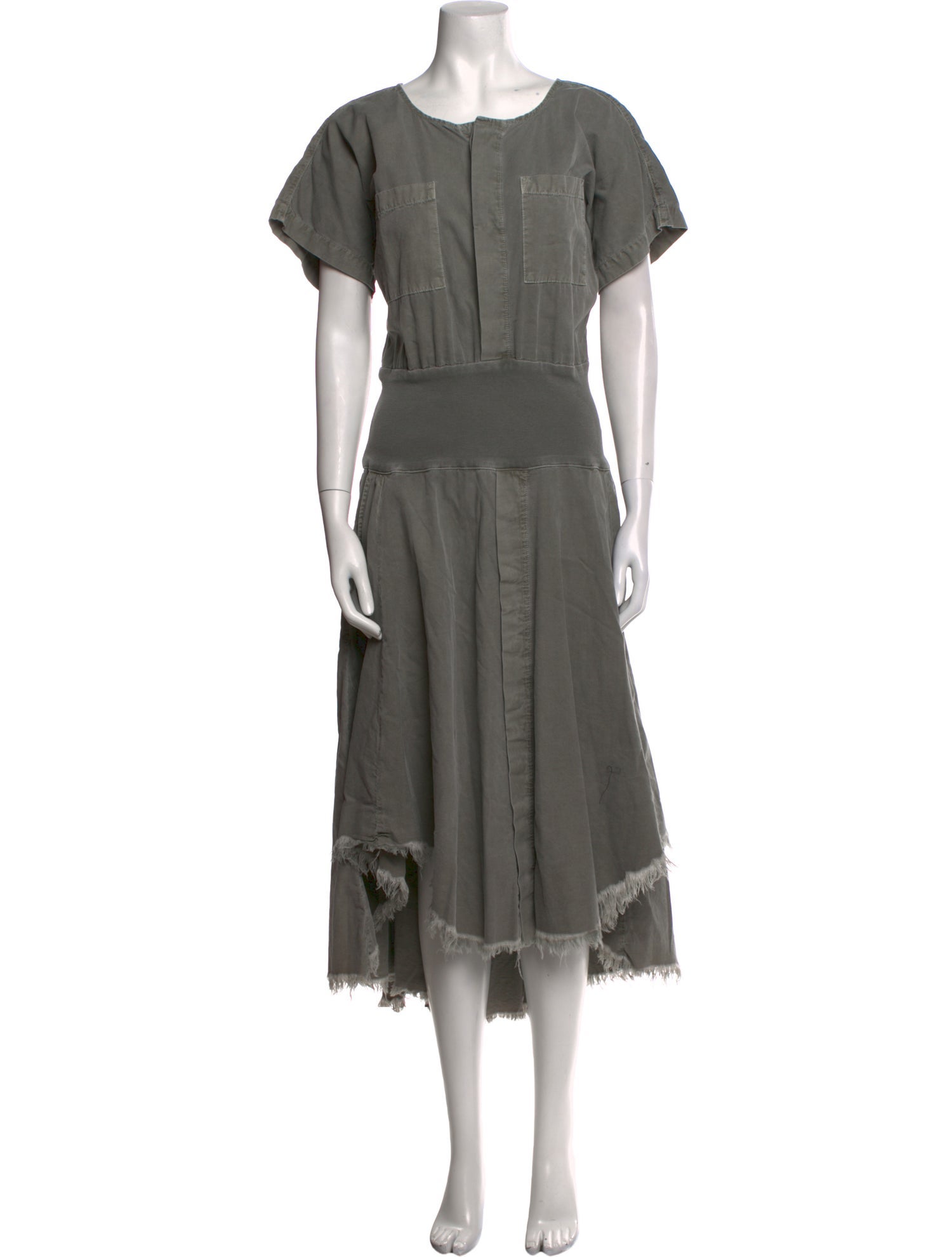 NSF Scoop Neck Long Dress