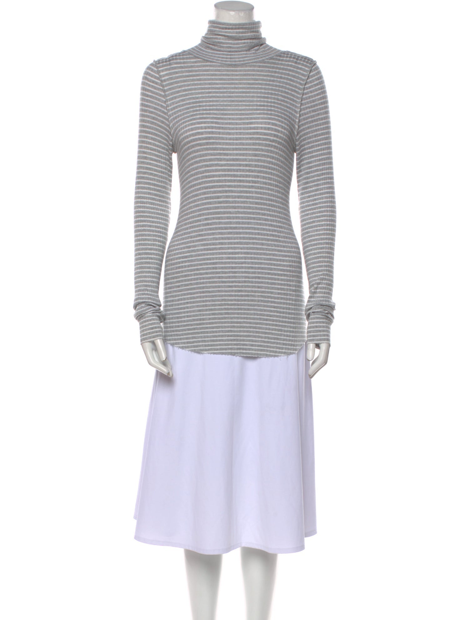 NSF Striped Turtleneck Sweater