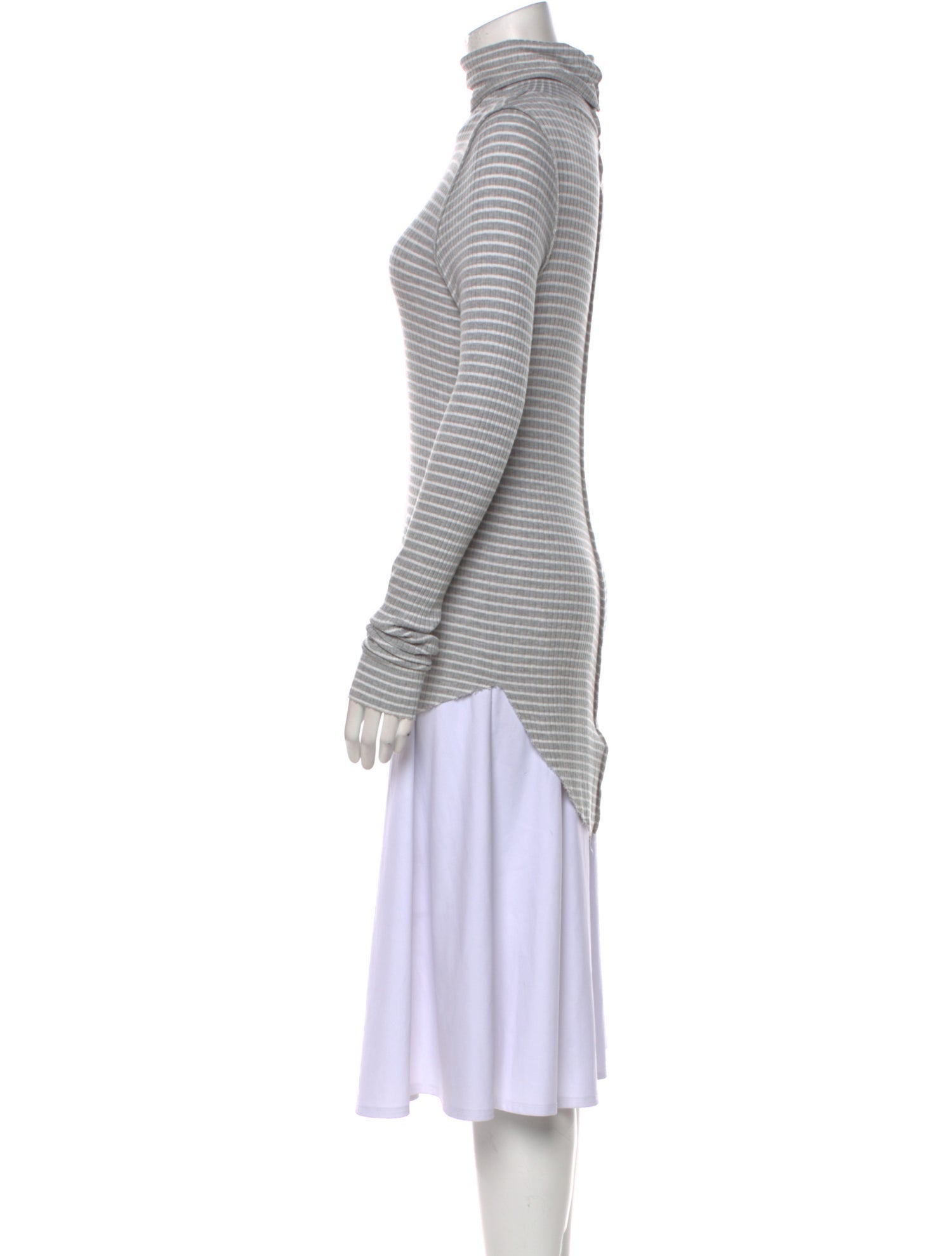 NSF Striped Turtleneck Sweater