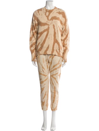 NSF Tie-Dye Print Pant Set