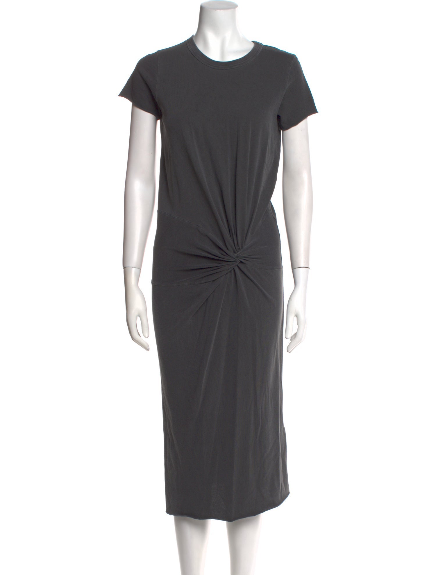 NSF Crew Neck Midi Length Dress