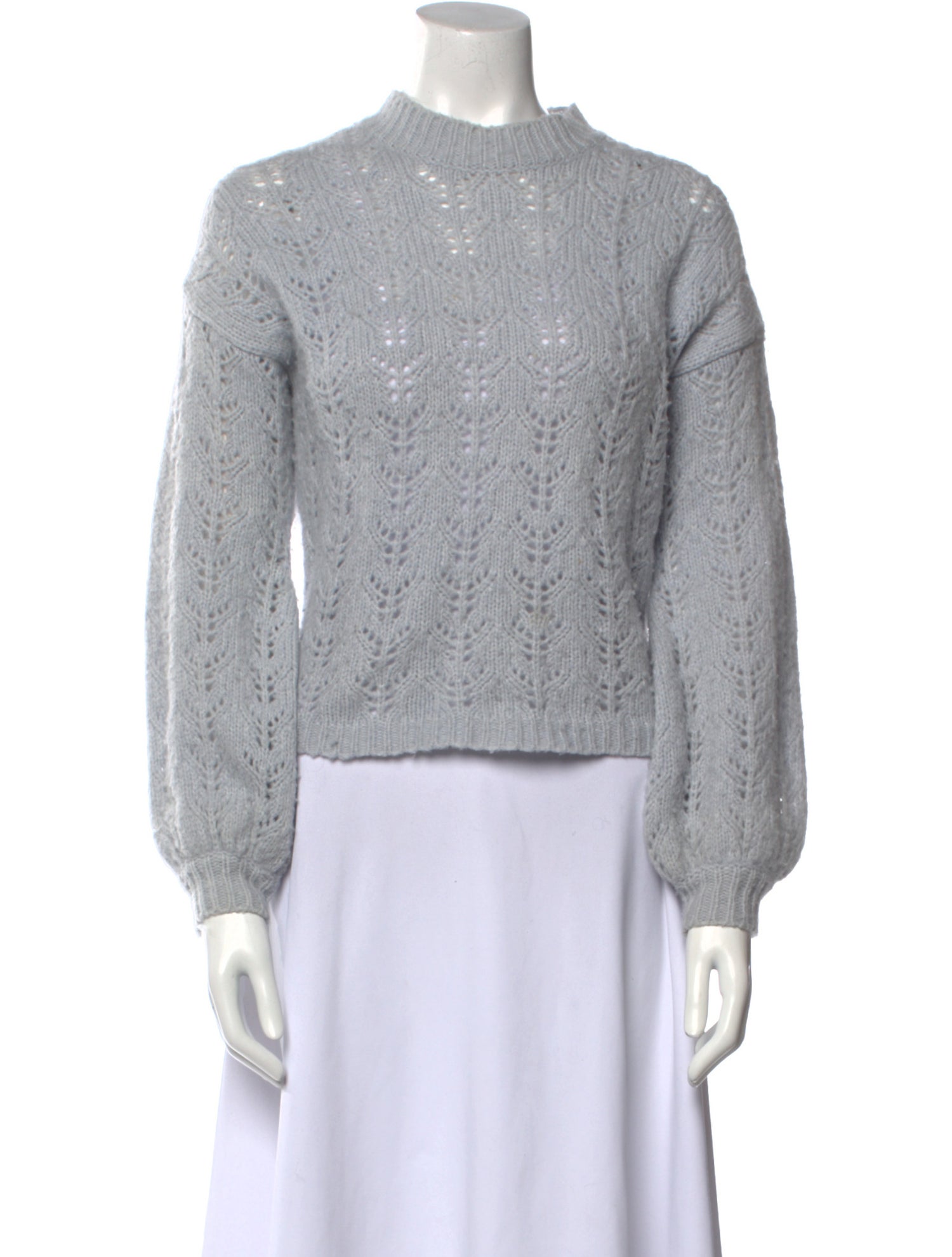 NSF Wool Mock Neck Sweater