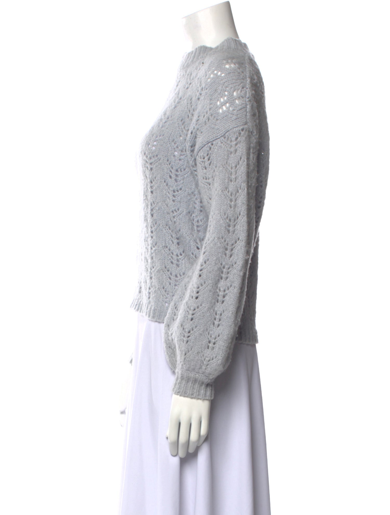 NSF Wool Mock Neck Sweater