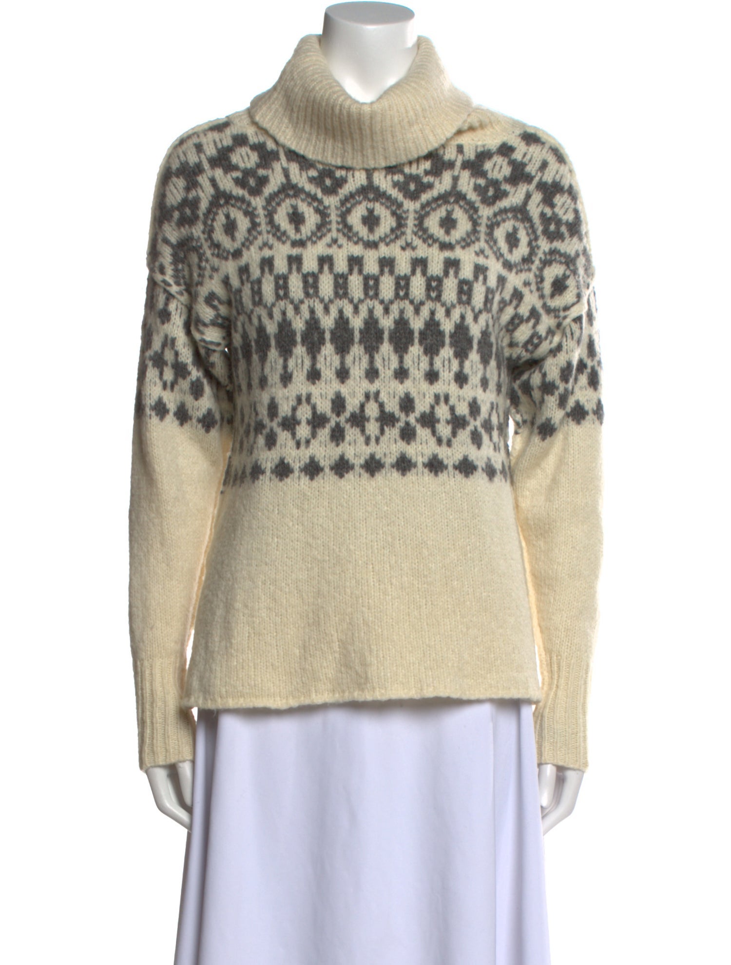 NSF Wool Printed Sweater
