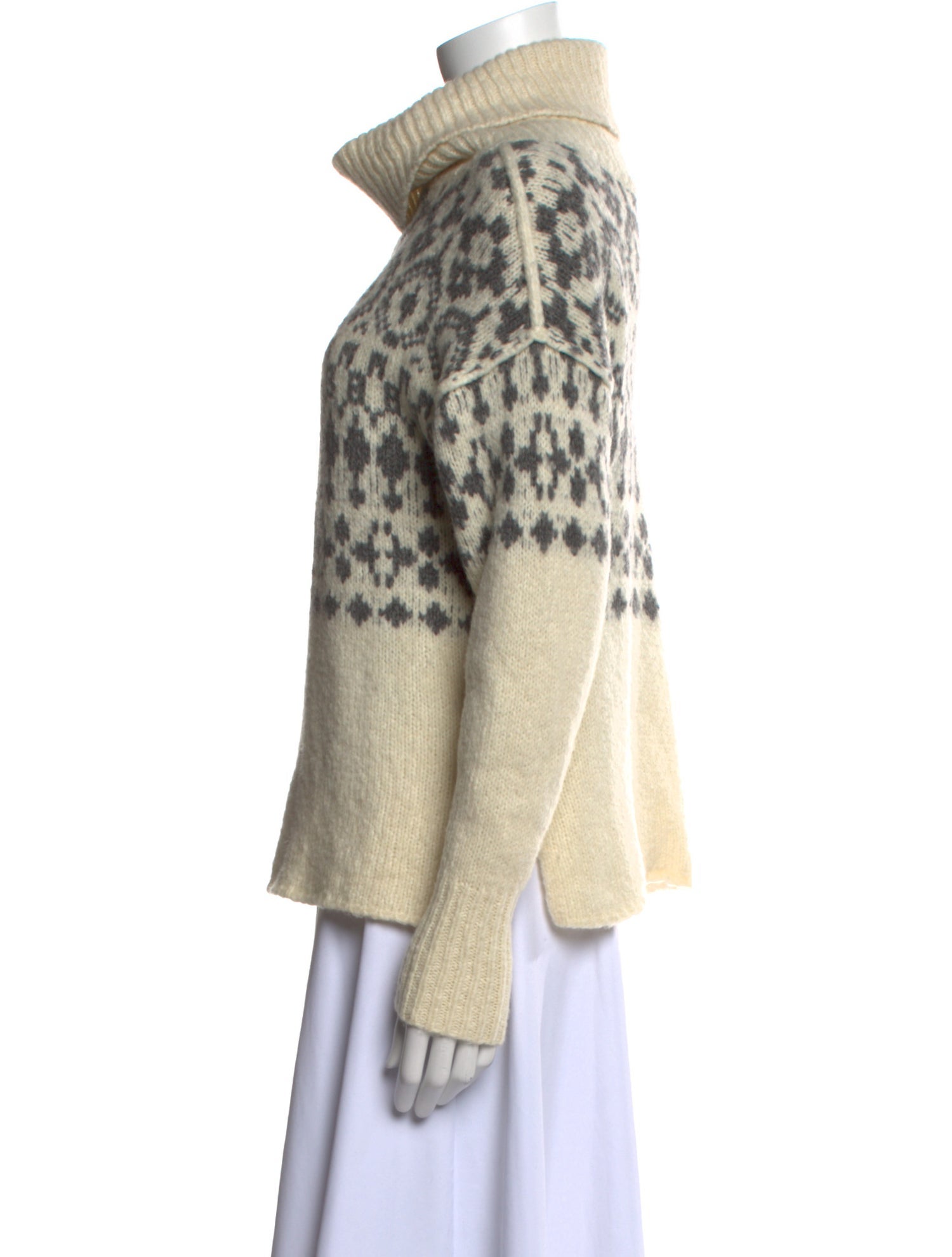 NSF Wool Printed Sweater