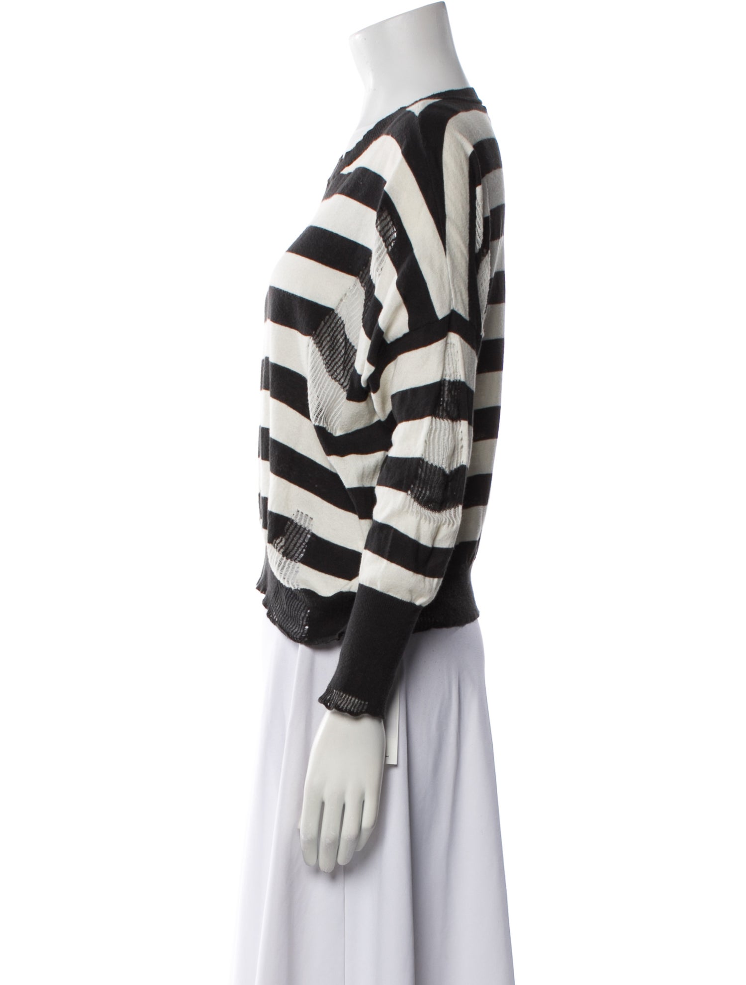 NSF Striped Crew Neck Sweater