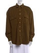 NSF Long Sleeve Button-Up Top