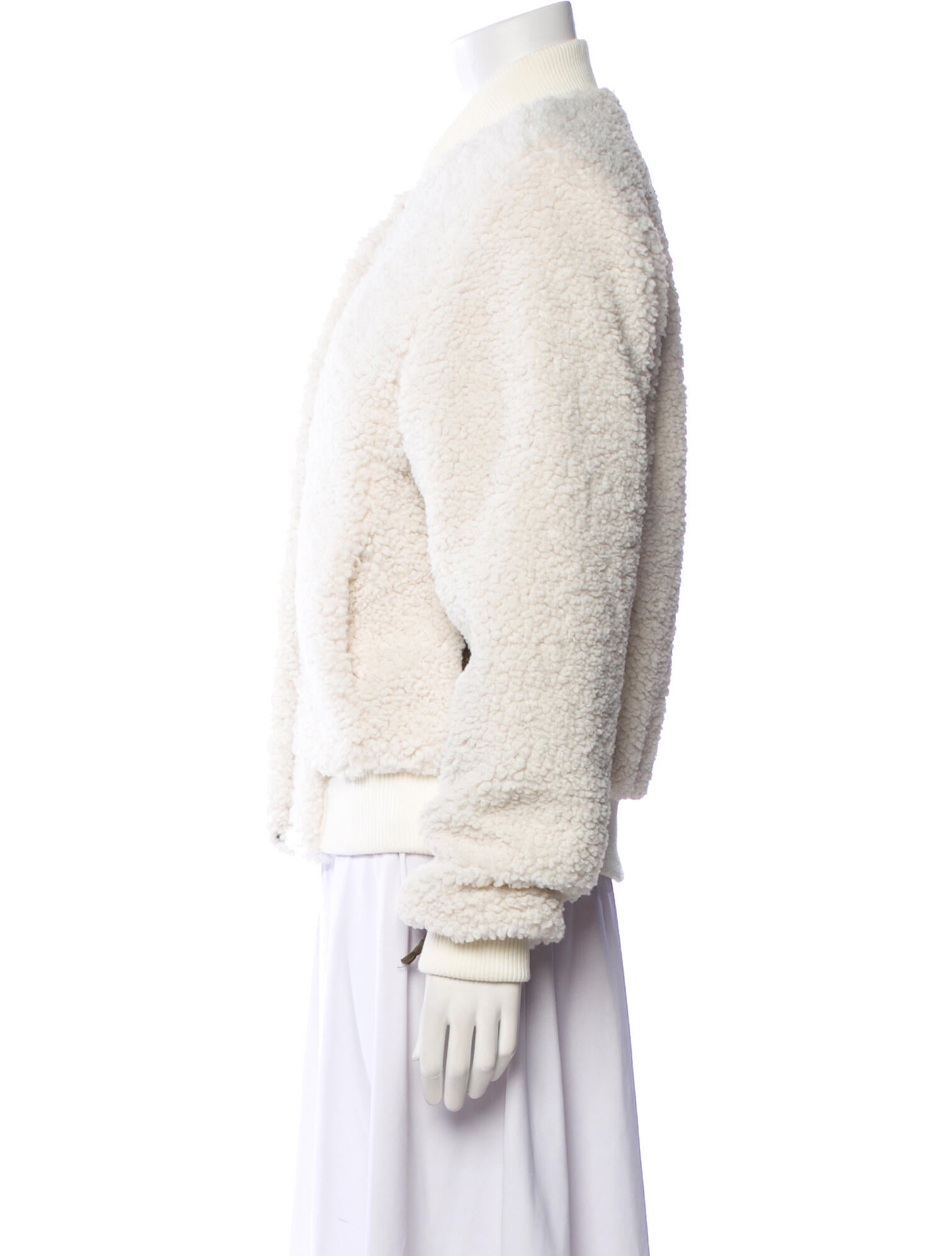 NSF Neil - Sherpa Faux Shearling Bomber Jacket w/ Tags